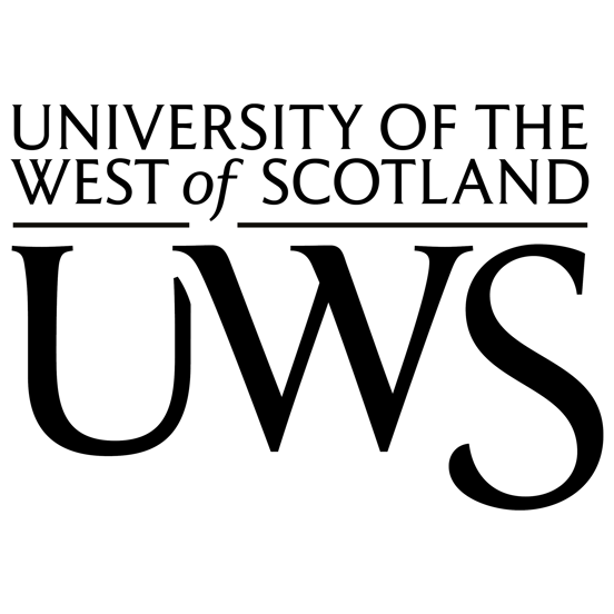 Logo reading University of the West of Scotland UWS