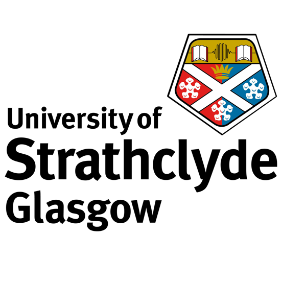 Logo reading University of Strathclyde Glasgow