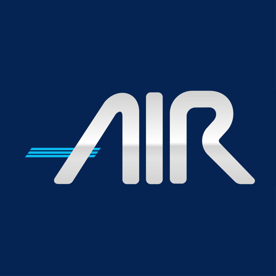 Logo reading Air